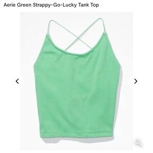 American Eagle Green Tank Top